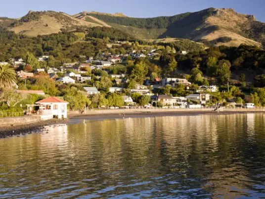 Banks Peninsula a město Akaroa